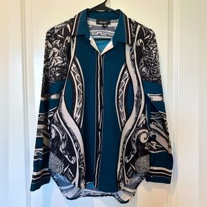 Long-sleeve XS DKNY button down shirt